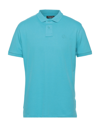 Jeckerson Polo Shirts In Azure