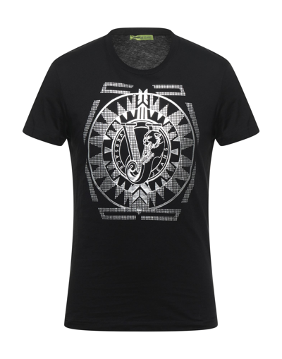 Versace Jeans T-shirts In Black