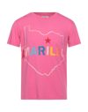 The Editor T-shirts In Fuchsia