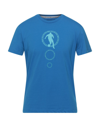 Bikkembergs T-shirts In Blue