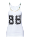 P.a.r.o.s.h Tank Tops In White