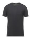 Massimo Alba T-shirts In Steel Grey