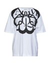 Alexander Mcqueen T-shirts In White