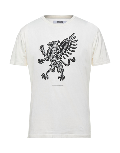 Mauro Grifoni T-shirts In White