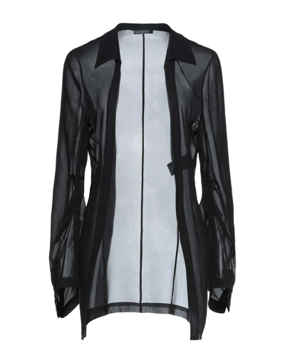 Ann Demeulemeester Shirts In Black