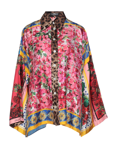 Dolce & Gabbana Shirts In Pink