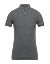 Alpha Studio Polo Shirts In Grey