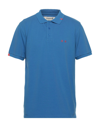 Project E Polo Shirts In Blue