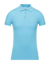 Project E Polo Shirts In Blue