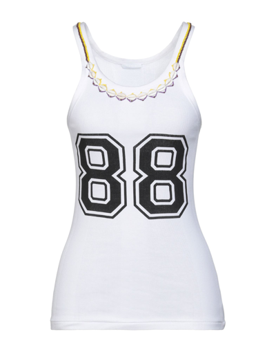 P.a.r.o.s.h Tank Tops In White