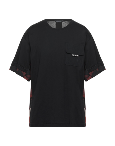 Dolce & Gabbana T-shirts In Black