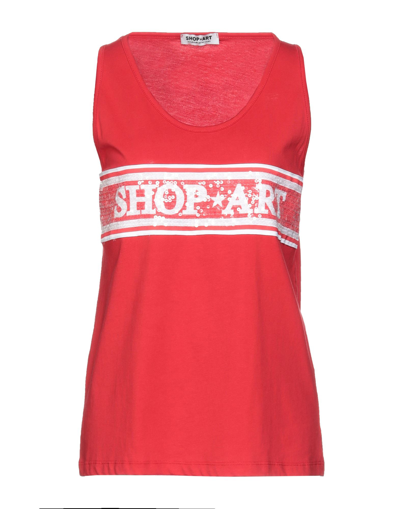 Shop ★ Art Woman T-shirt Red Size Xs Cotton