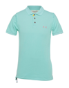 Project E Polo Shirts In Blue