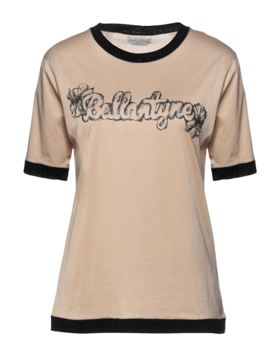 Ballantyne T-shirts In Beige