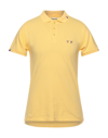Project E Polo Shirts In Yellow