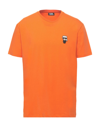 Karl Lagerfeld T-shirts In Orange