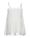 Semicouture Tops In Ivory