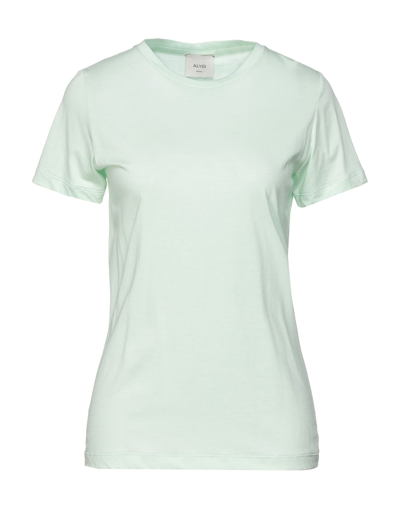 Alysi T-shirts In Light Green