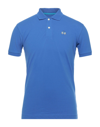 La Martina Polo Shirts In Bright Blue