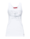 Aeronautica Militare Tank Tops In White