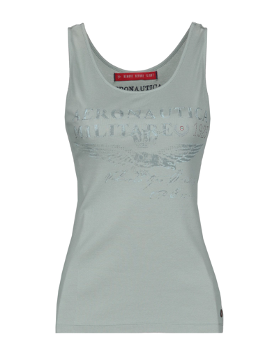 Aeronautica Militare Tank Tops In Green