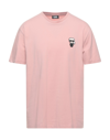 Karl Lagerfeld T-shirts In Pastel Pink