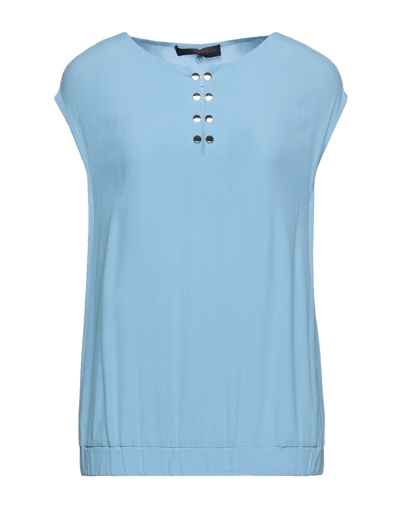 Trussardi Jeans Blouses In Blue