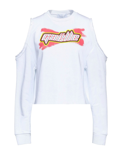 Gaelle Paris Sweatshirts In White