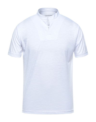 Grey Daniele Alessandrini T-shirts In White