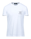 Henry Cotton's T-shirts In White