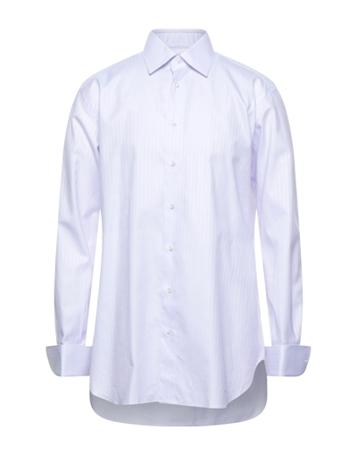 Brioni Shirts In Lilac