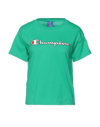 Champion T-shirts In Green