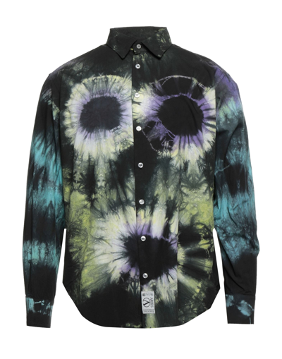 Aries Man Shirt Black Size L Cotton