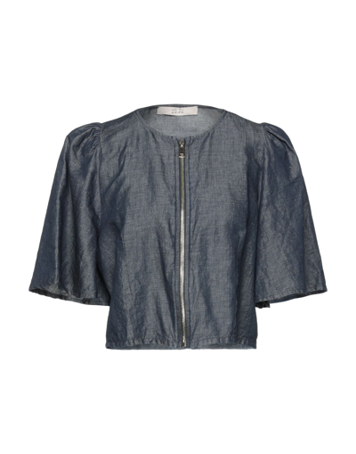 19.70 Nineteen Seventy Denim Shirts In Blue