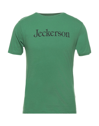 Jeckerson T-shirts In Green