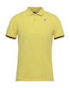 K-way Polo Shirts In Yellow