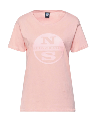 North Sails T-shirts In Pink