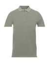 Bomboogie Polo Shirts In Sage Green