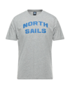 North Sails T-shirts In Grey