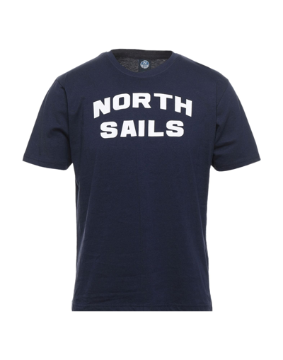 North Sails T-shirts In Blue