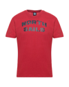 North Sails T-shirts In Red