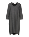 Accuà By Psr Short Dresses In Steel Grey