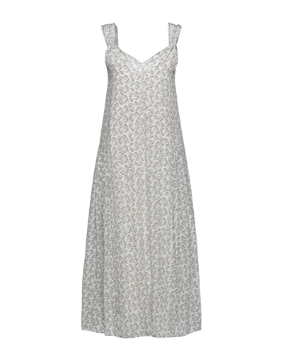 Alysi Midi Dresses In White