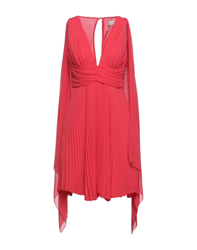 Anna Molinari Short Dresses In Red