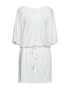 Space Simona Corsellini Short Dresses In White