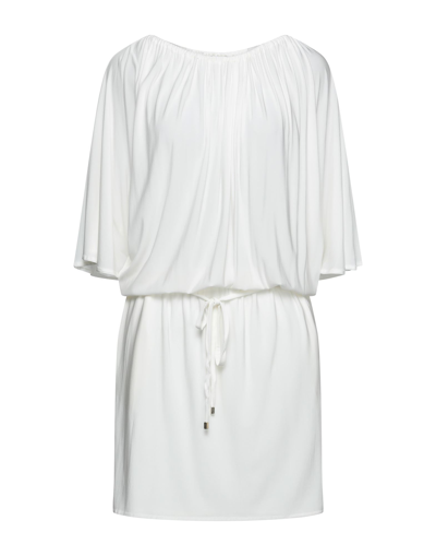 Space Simona Corsellini Short Dresses In White