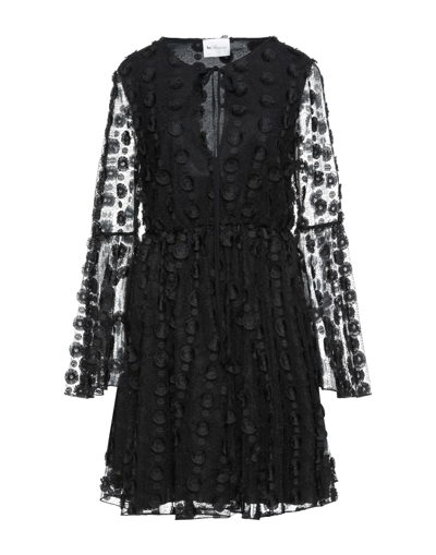 Be Blumarine Short Dresses In Black