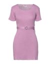 Cacharel Short Dresses In Purple