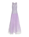 Elisabetta Franchi Long Dresses In Purple