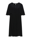Ottod'ame Short Dresses In Black